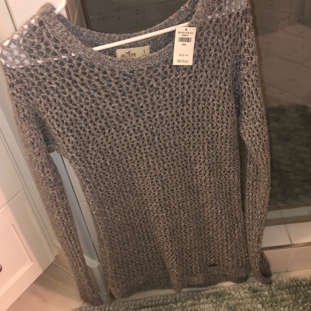 Grey hollister sweater or sweater dress